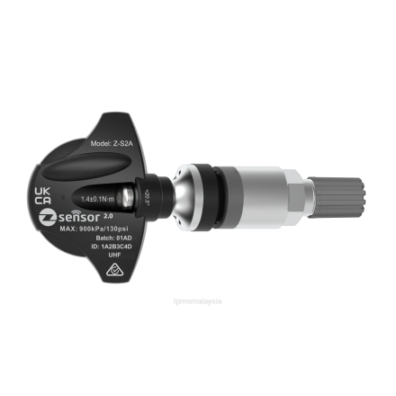 TP8T1096 chrysler oe penggantian sensor tpms - oe p/n 68313387ab, 68193586ac freq 433mhz TPMS Sensor Subaru batang injap logam - perak